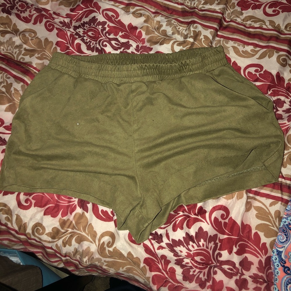 Little green shorts
